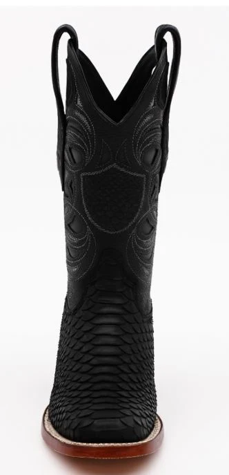Men's Wild West Python Skin Rodeo Toe Boot 2818G5705 - Image 5