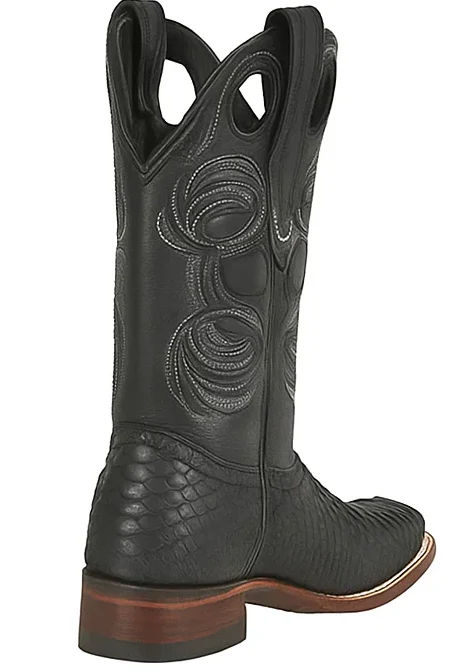Men's Wild West Python Skin Rodeo Toe Boot 2818G5705 - Image 6