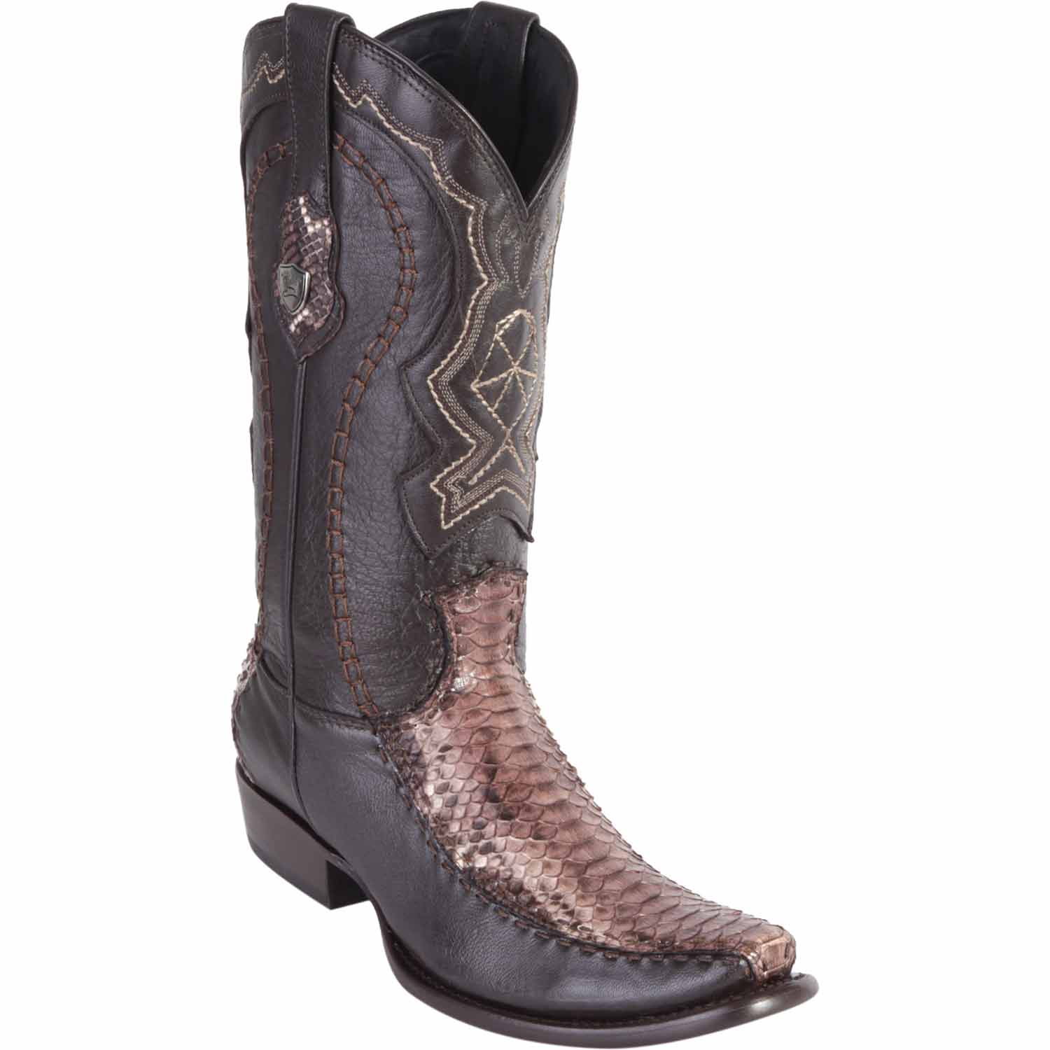 Men's Wild West Python with Deer Dubai Toe Boots 279F57 - Image 3