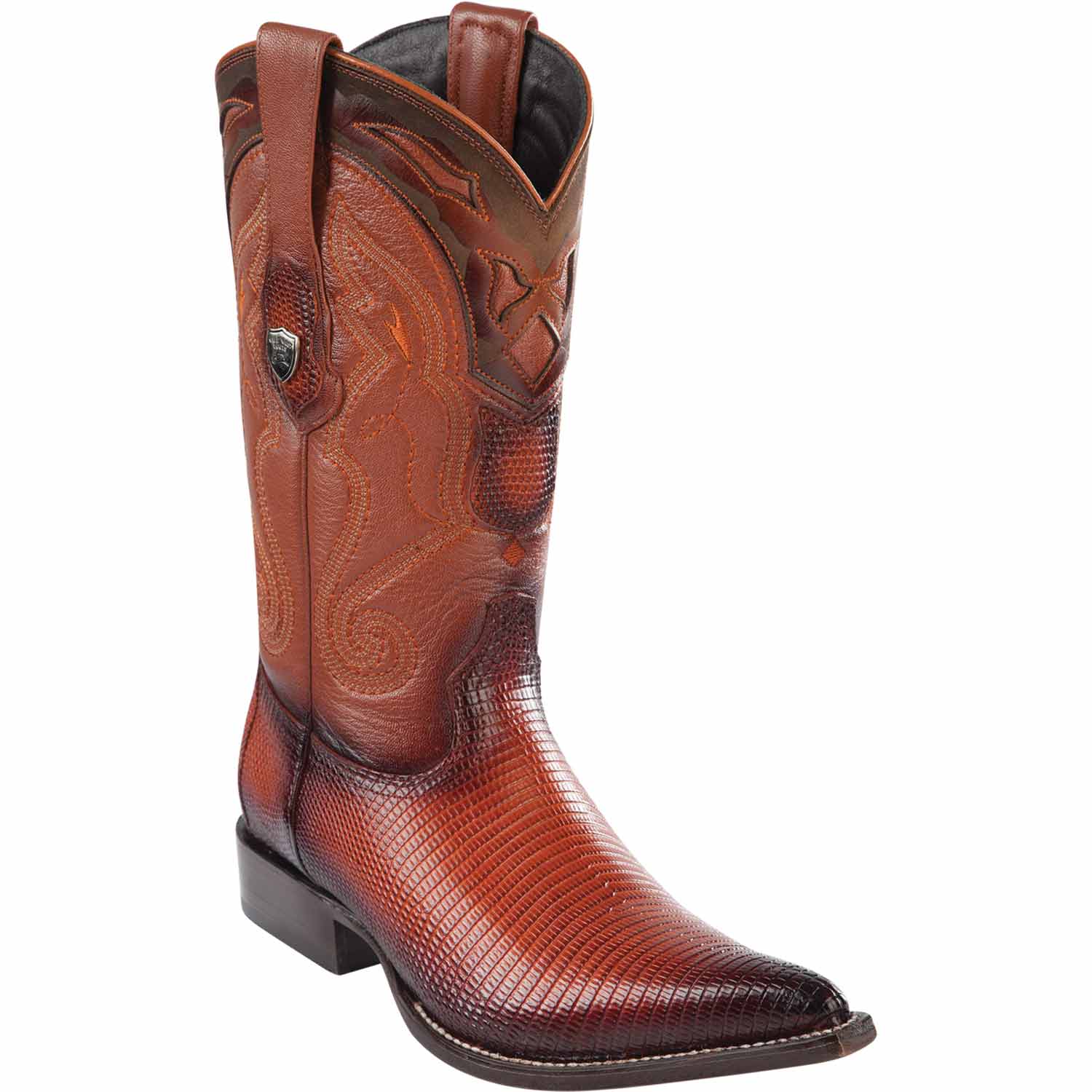 Men's Wild West Ring Lizard Skin 3X Toe Boots 29506 - Image 3