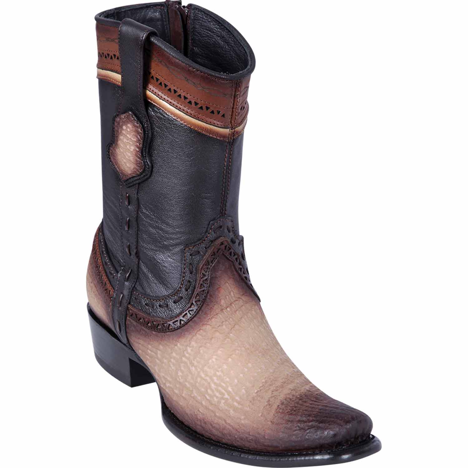 Men's Wild West Shark Skin Dubai Toe Short Boots 279B09 - Image 2