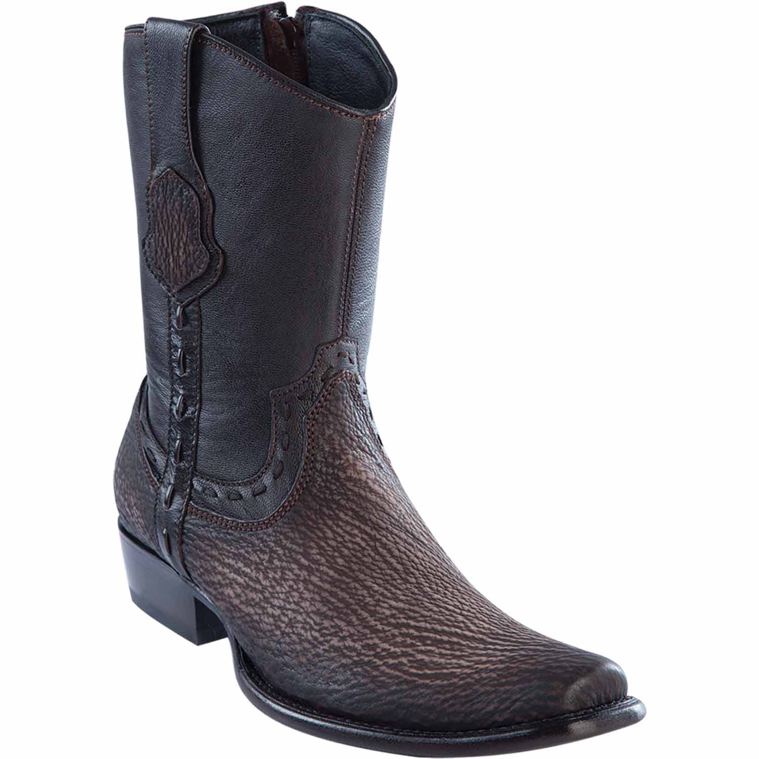 Men's Wild West Shark Skin Dubai Toe Short Boots 279B09 - Image 3