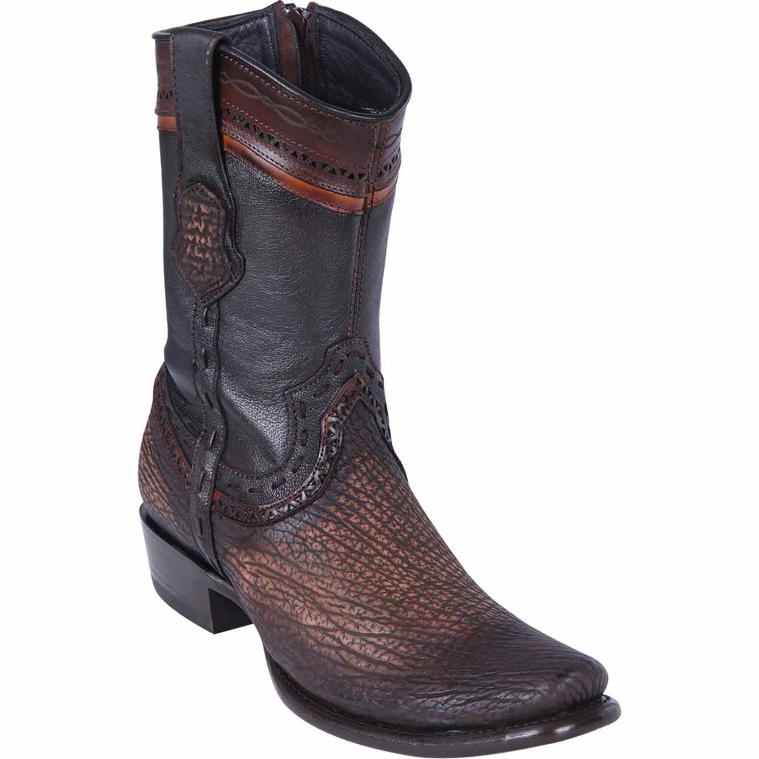 Men's Wild West Shark Skin Dubai Toe Short Boots 279B09 - Image 5