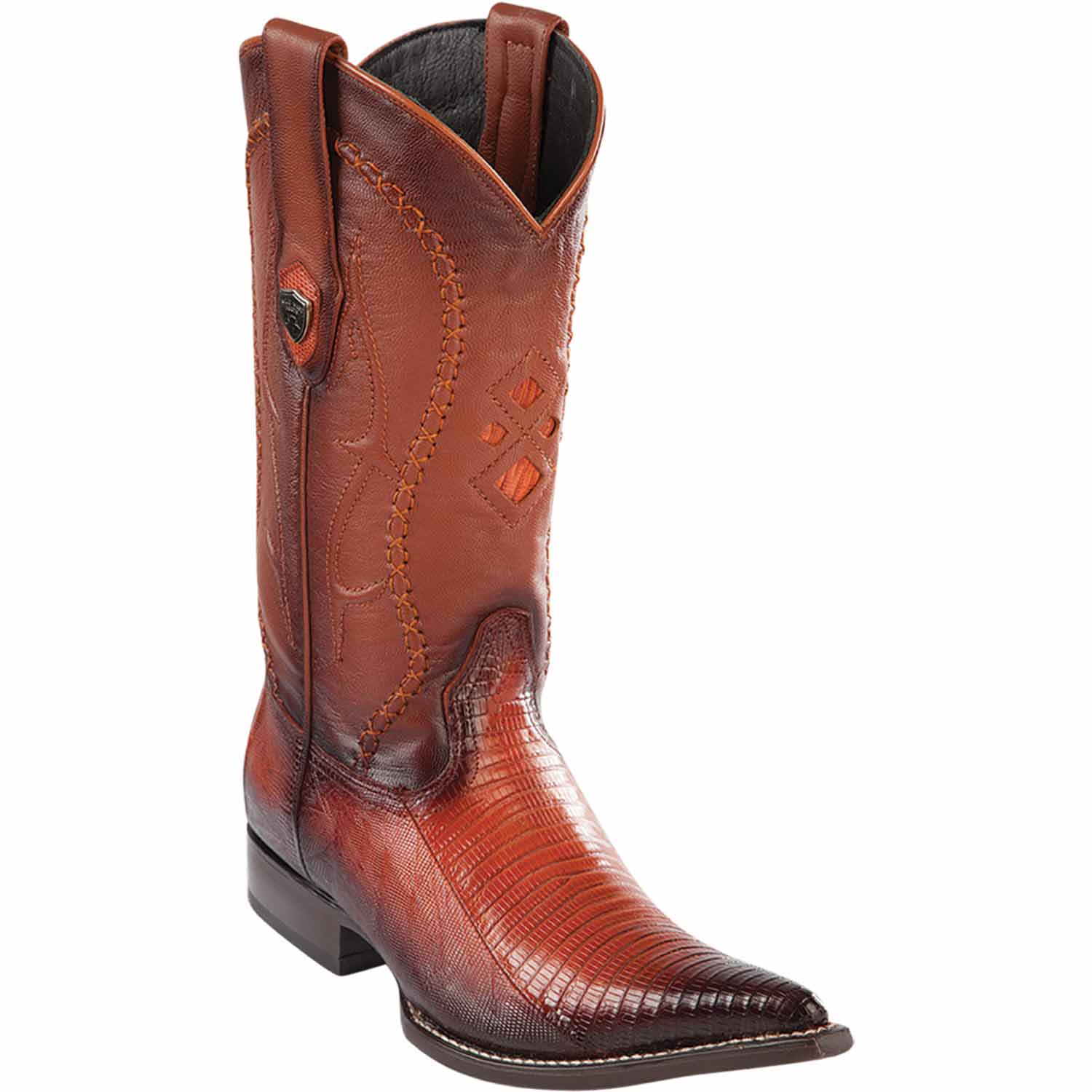 Men's Wild West Teju Lizard Eco Skin 3X Toe Boots 29535 - Image 5