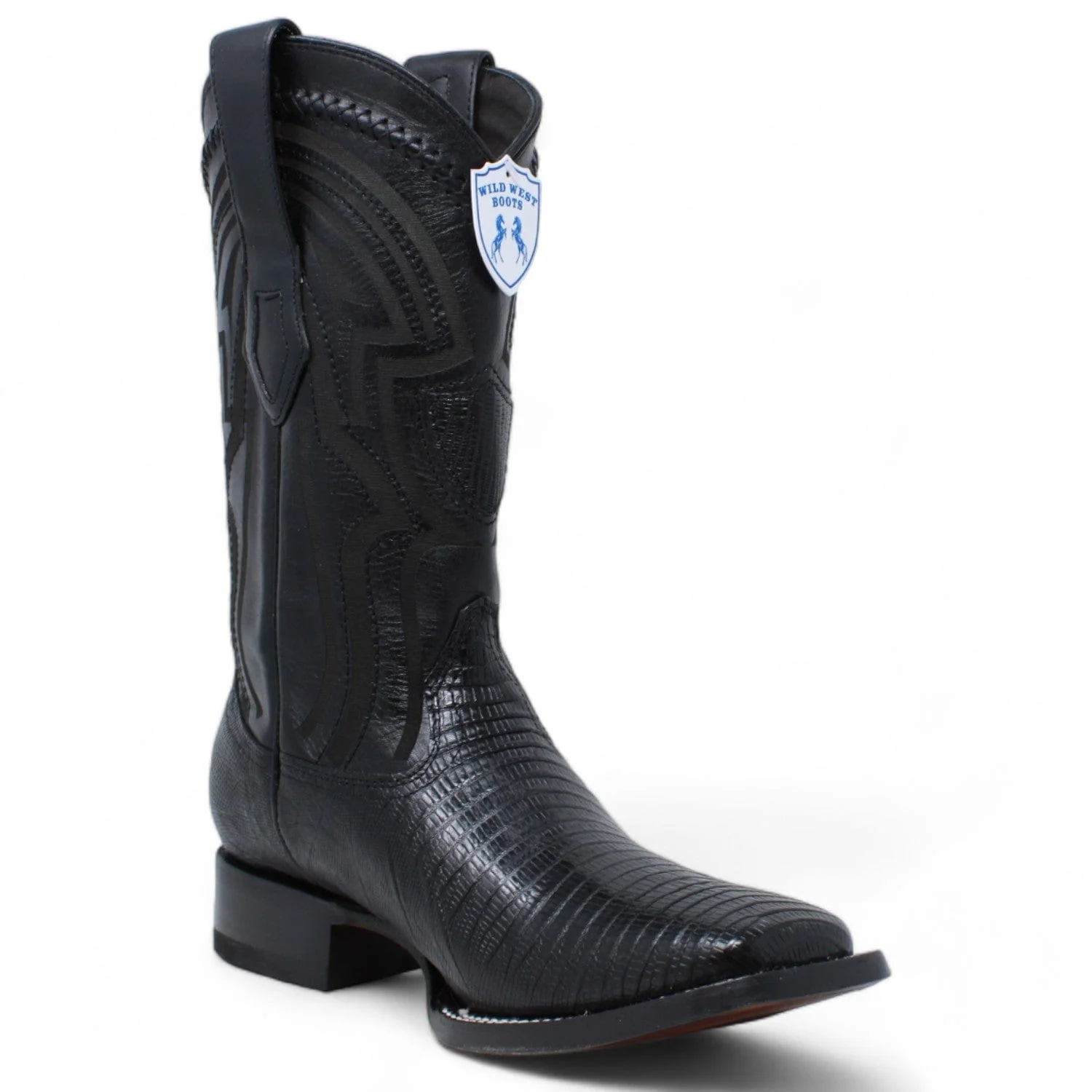 Men's Wild West Teju (Lizard) Ranch Toe Boots 2824L07 - Image 2