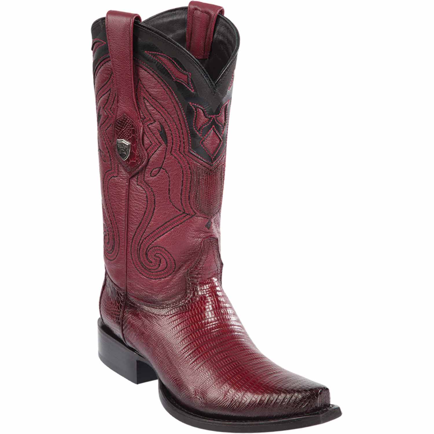 Men's Wild West Teju Lizard Skin Snip Toe Boots 29407 - Image 5