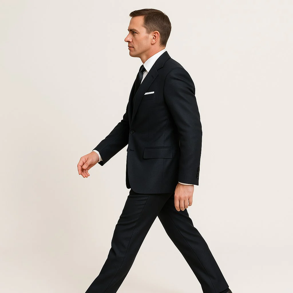 James Bond Costume - James Bond Two Button Suit - Image 3
