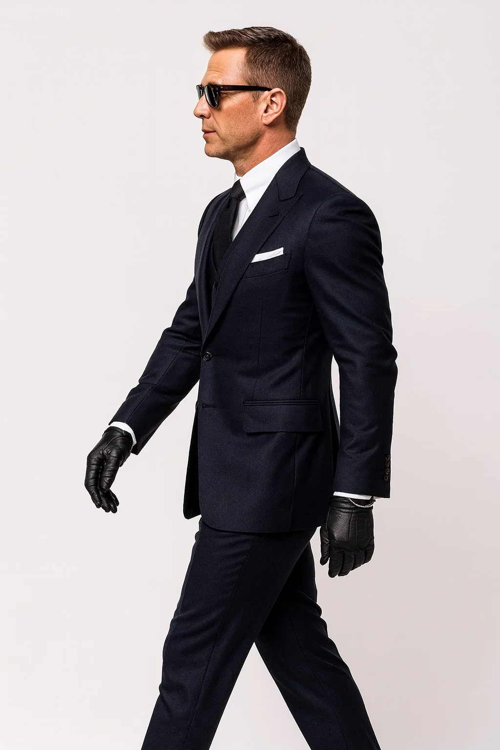 James Bond Costume - James Bond Two Button Suit - Image 8