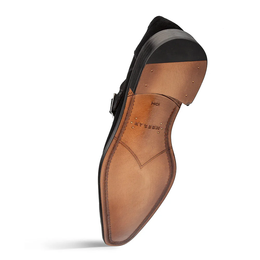 Mezlan Albini Suede Monk strap - Image 8
