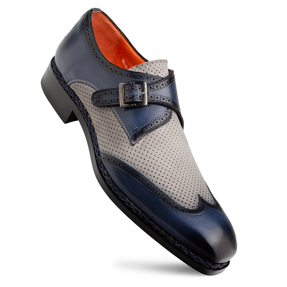 Mezlan Blanes Spectator Monk Strap - Image 7