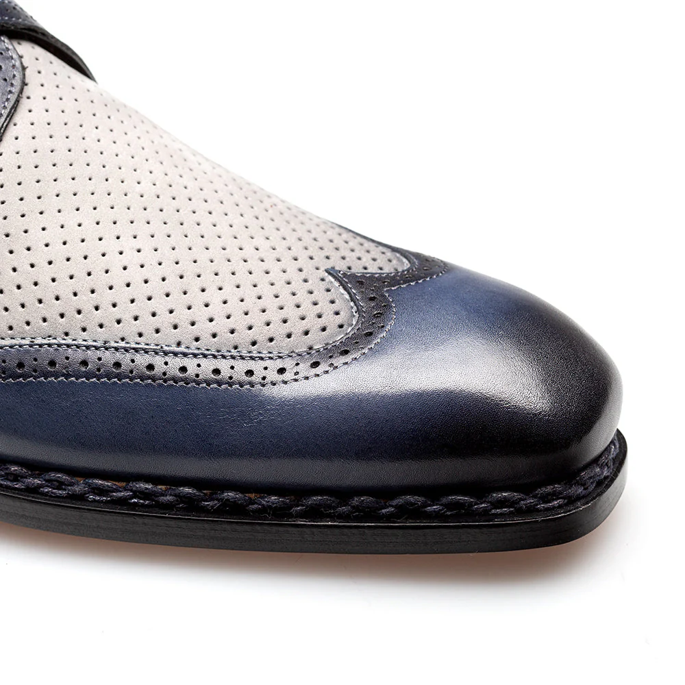 Mezlan Blanes Spectator Monk Strap - Image 9