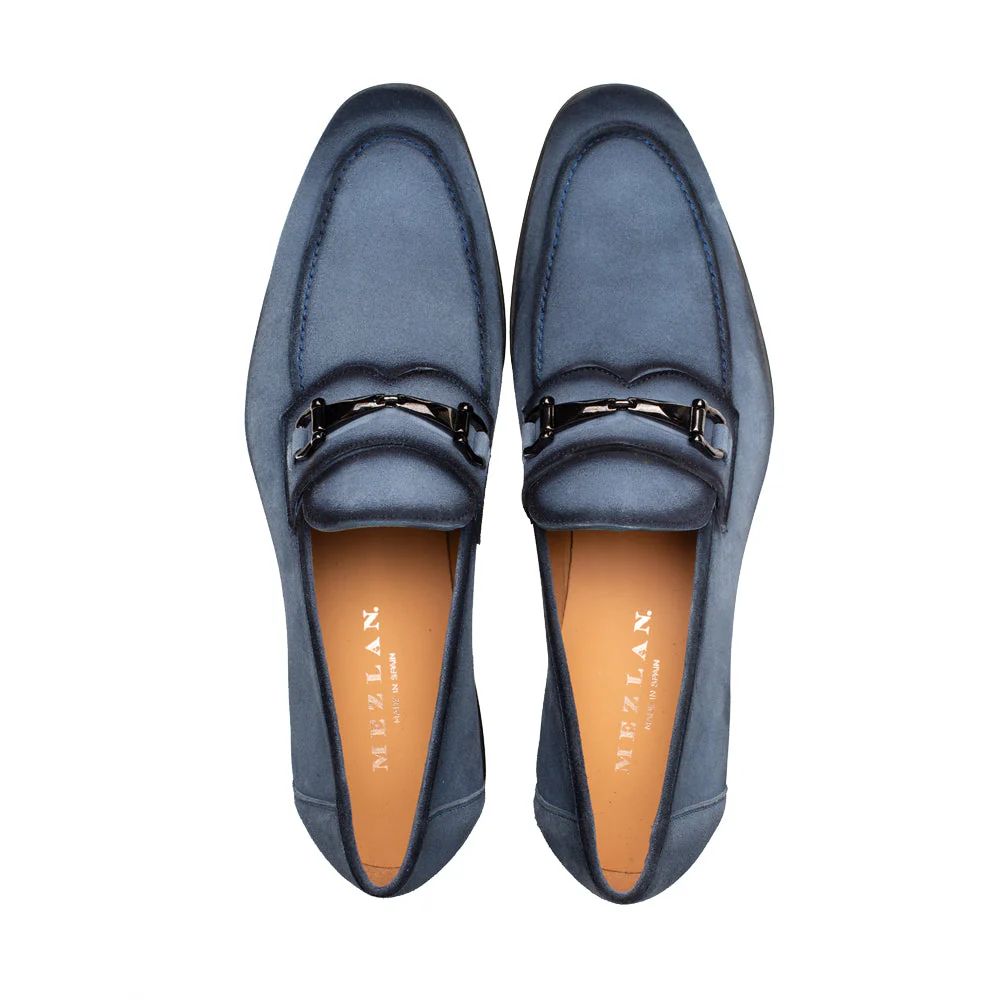Mezlan Bracco Suede Ornament Loafer - Image 5