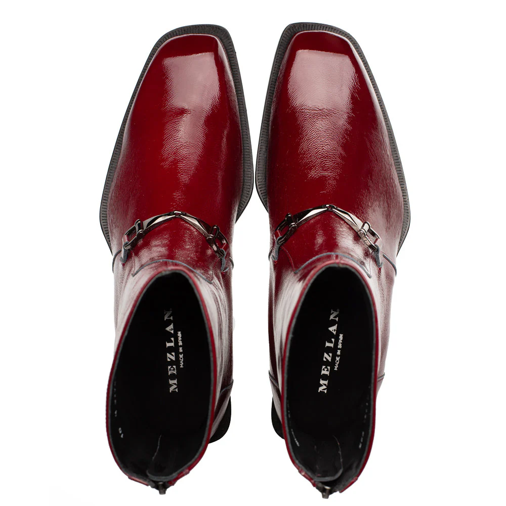 Mezlan Buscemi Hi-Shine Ornament Boot - Image 5