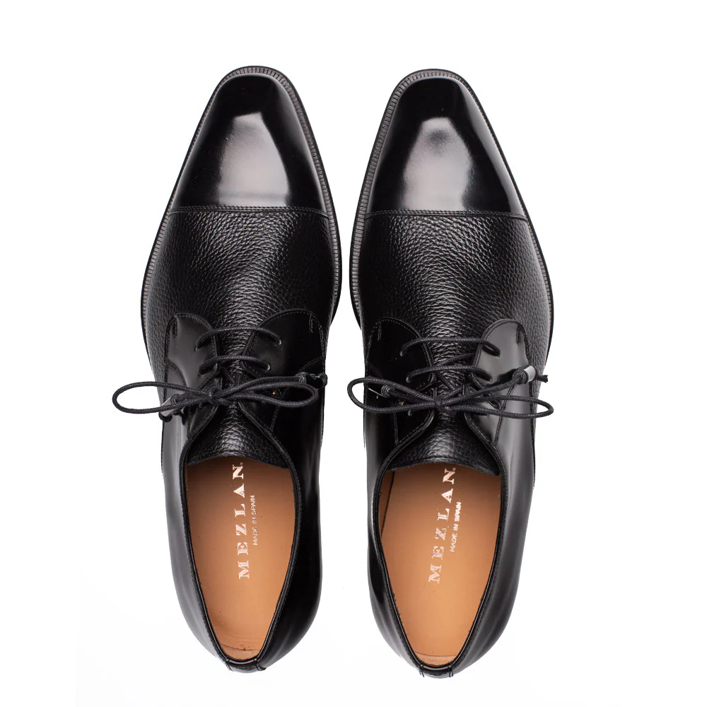 Mezlan Capello Hi-Shine/Calf Derby - Image 5