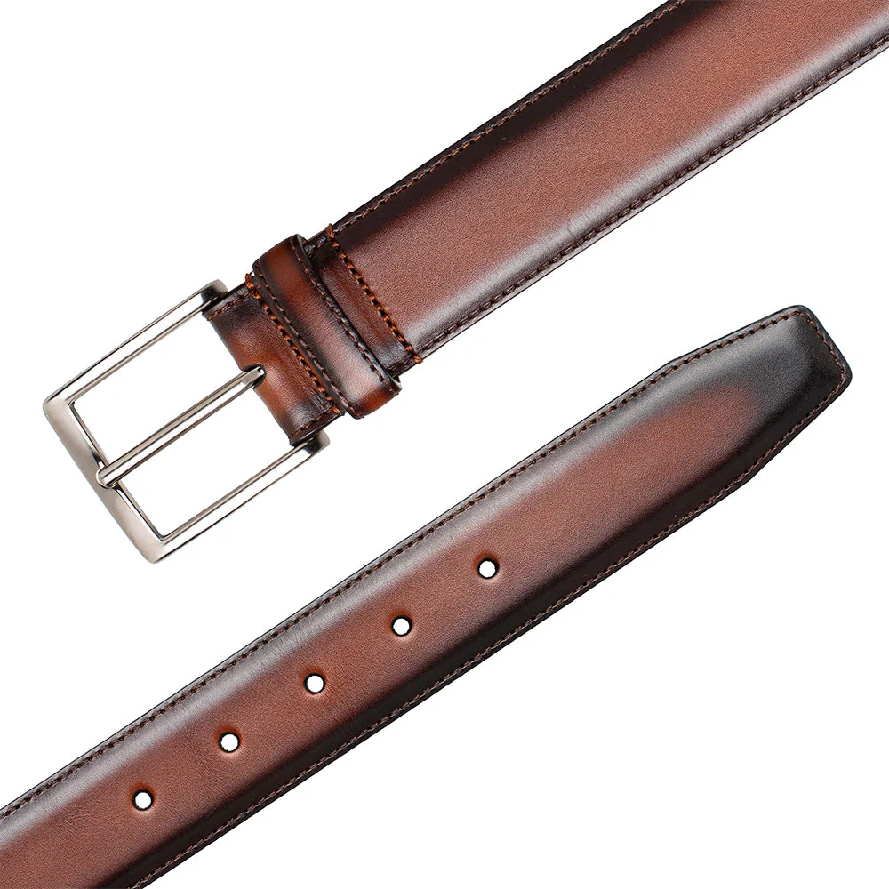 Mezlan Classic Patina Calfskin Belt - Image 2