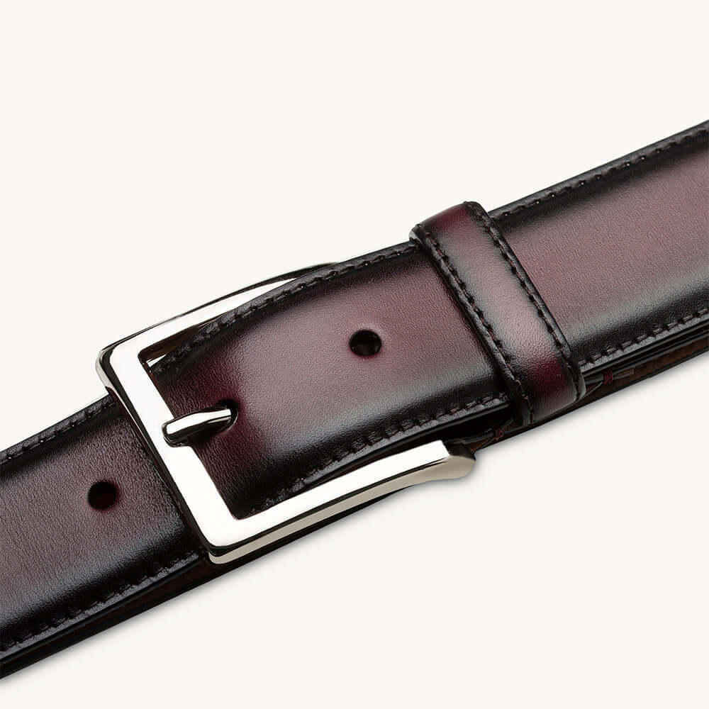 Mezlan Classic Patina Calfskin Belt - Image 4