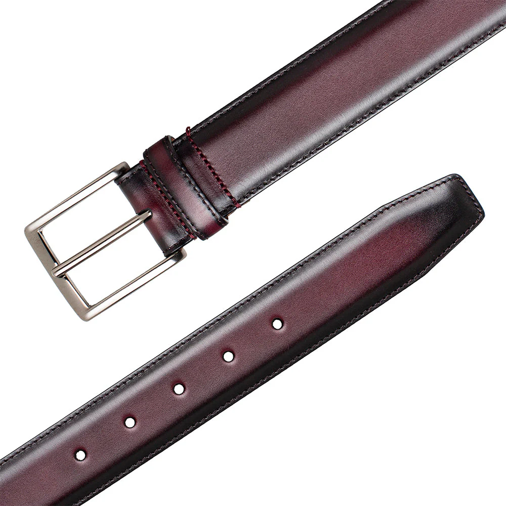 Mezlan Classic Patina Calfskin Belt - Image 5