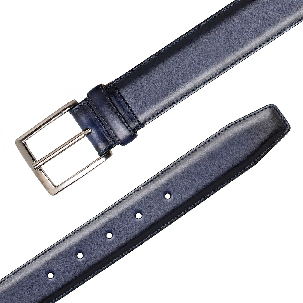Mezlan Classic Patina Calfskin Belt - Image 8