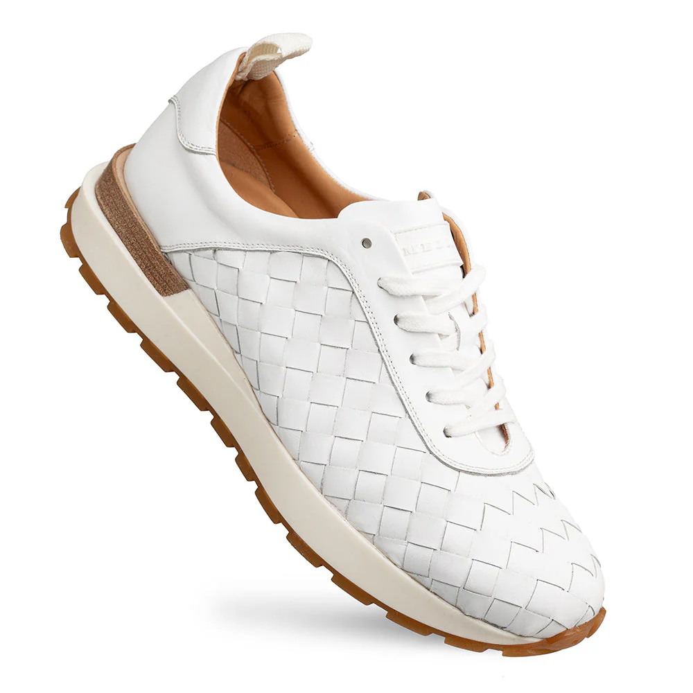 Mezlan Concha Woven Calf Sneaker - Image 2