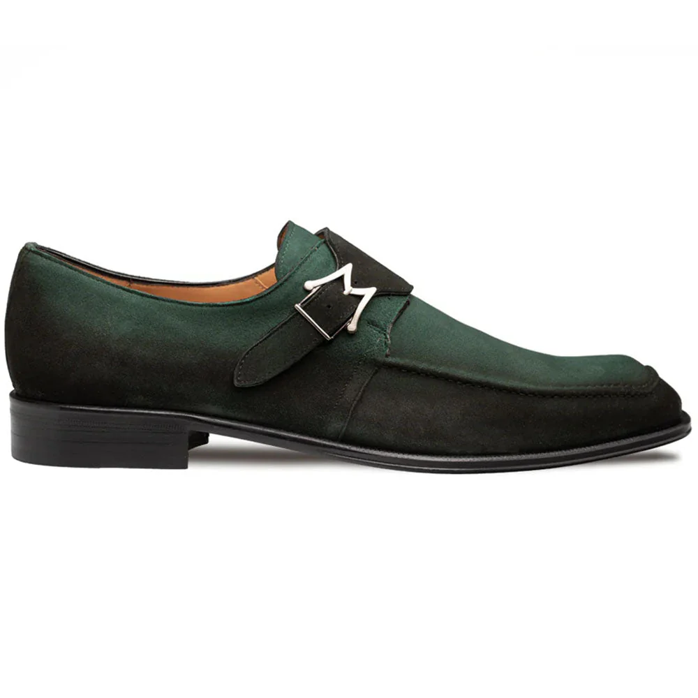 Mezlan Diesel Suede Monk Strap