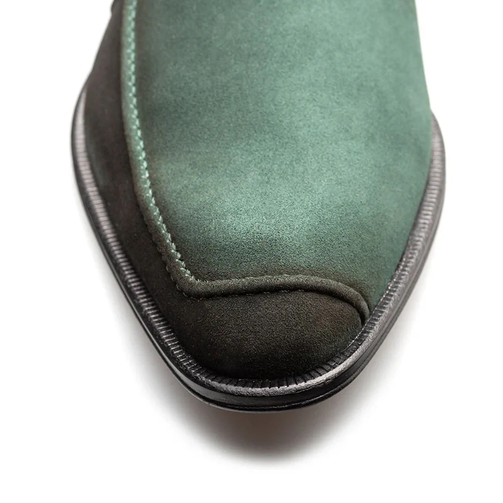Mezlan Diesel Suede Monk Strap - Image 4