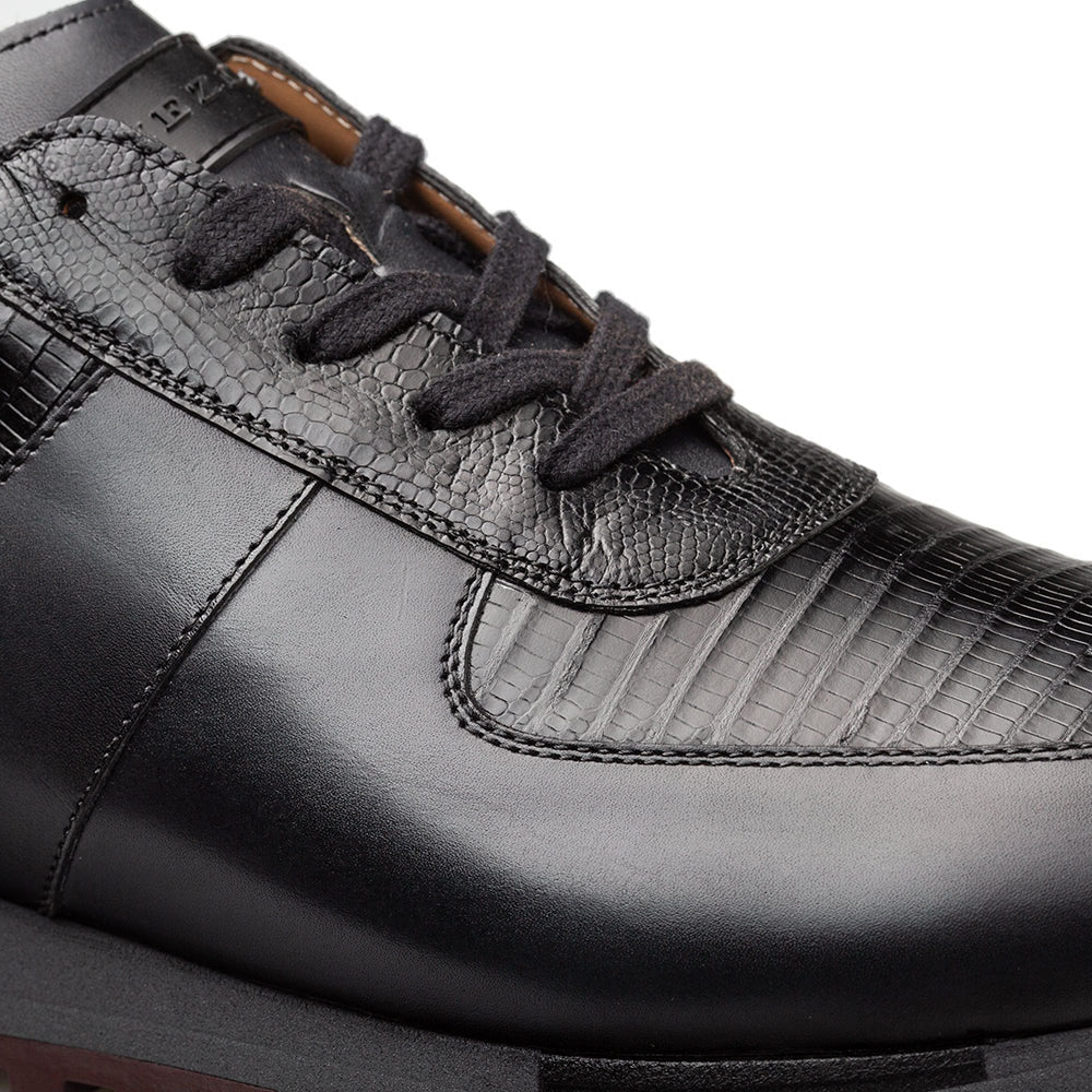 Mezlan Greenwich Calf/Lizard Sneaker - Image 4
