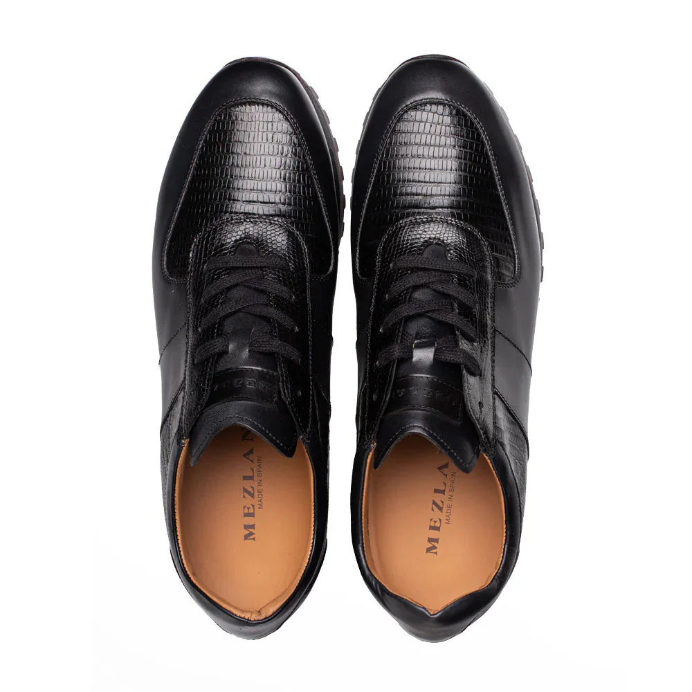 Mezlan Greenwich Calf/Lizard Sneaker - Image 5