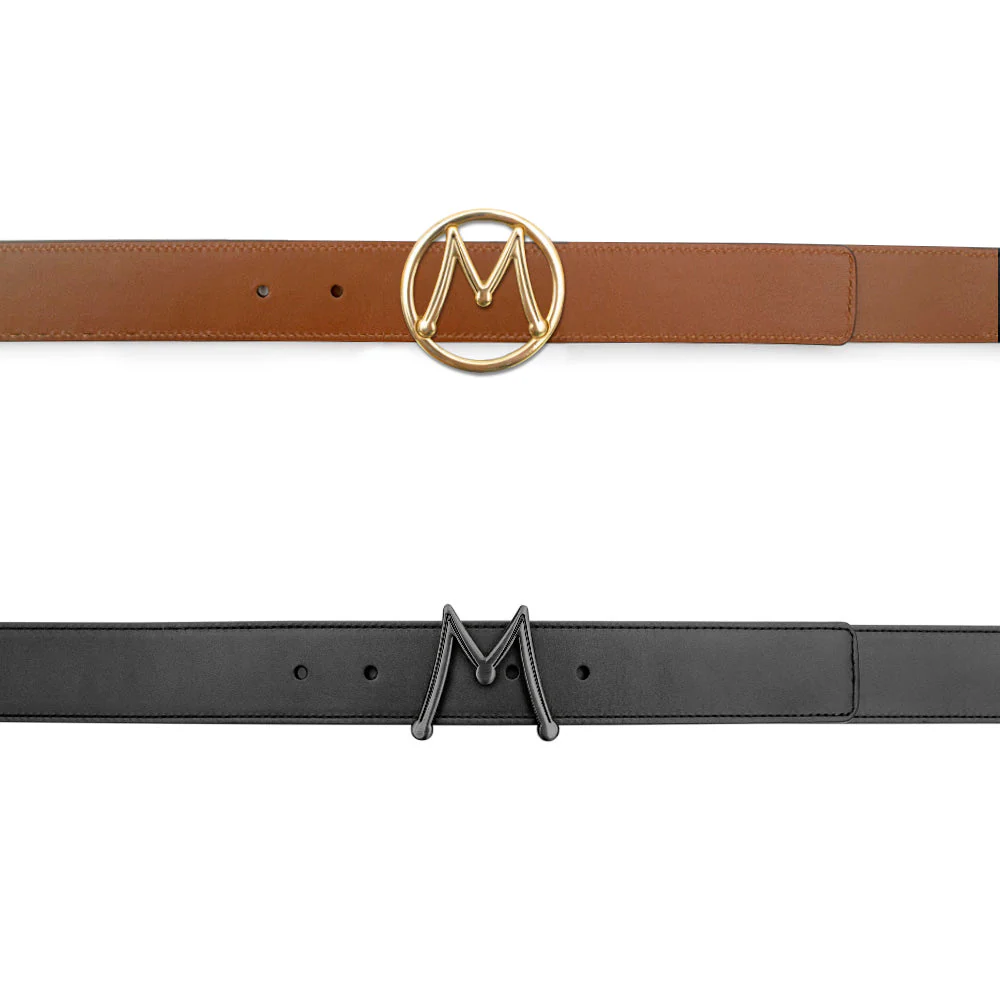 Mezlan Reversible Exotic Strap / Interchangeable Dual Buckles - Image 4