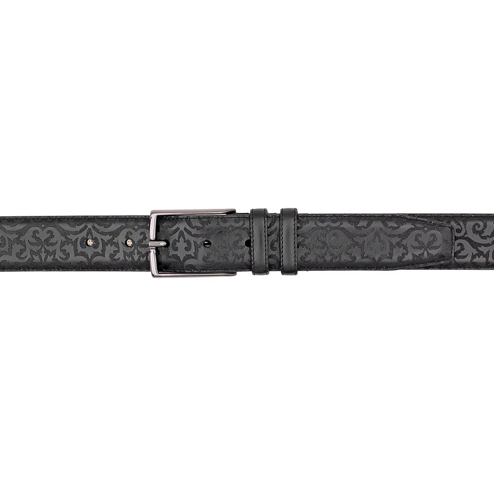 Mezlan Laser-Print Calfskin Belt - Image 3