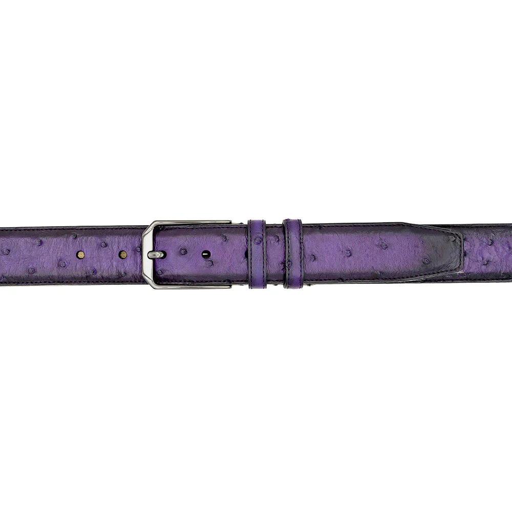 Mezlan Ostrich Skin Belt - Image 6