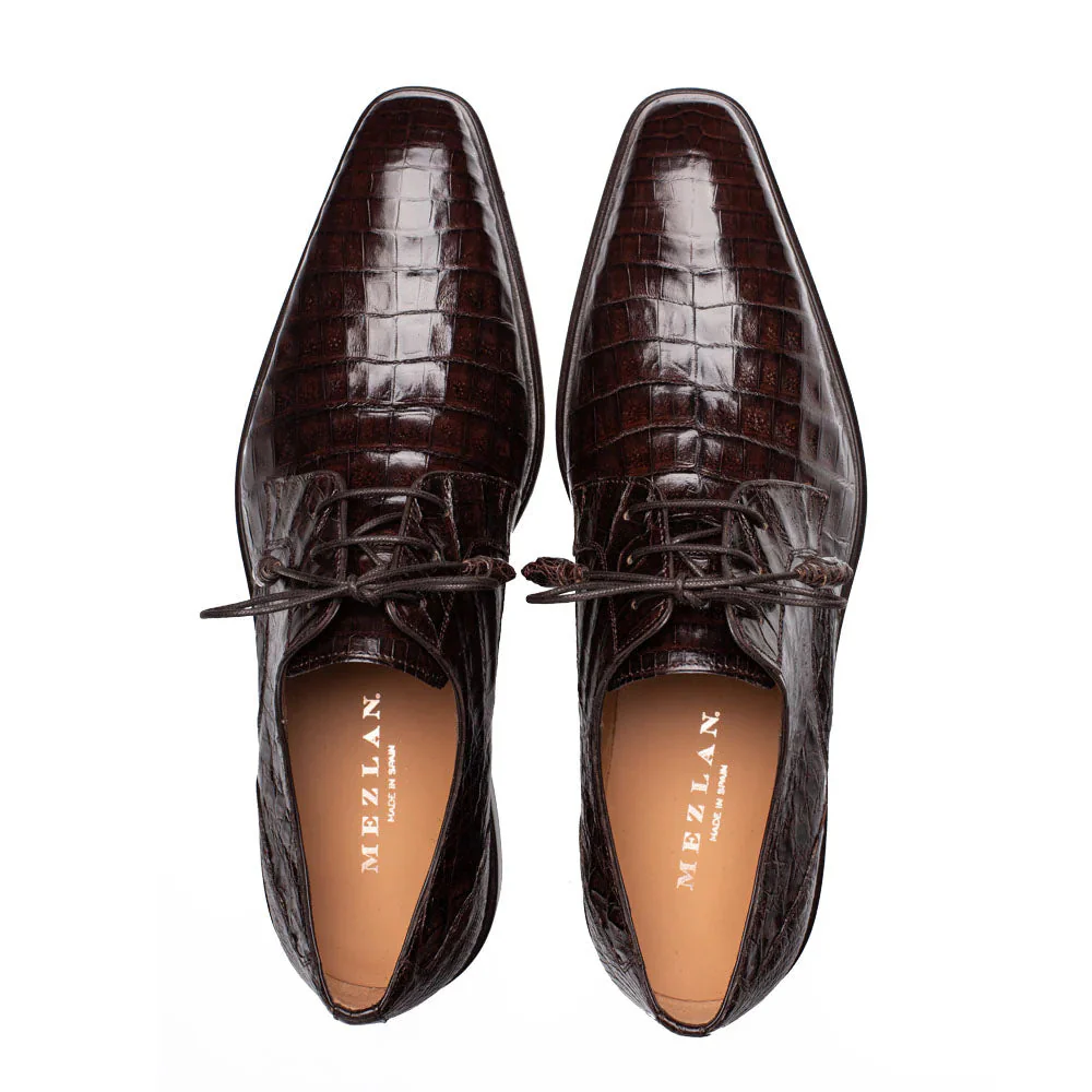 Mezlan Riverside Crocodile Lace Up - Image 5