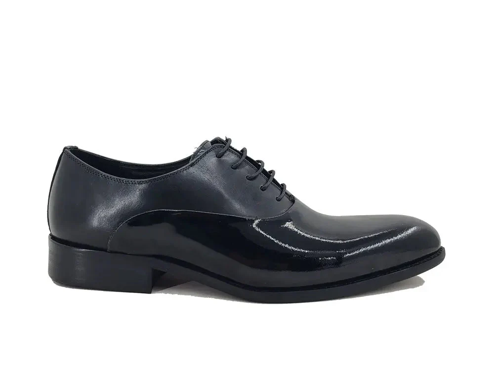 Mix Media Patent Leather Oxford - Image 10