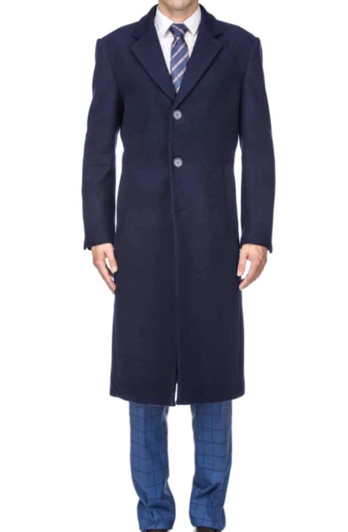 Modern OverCoat Navy