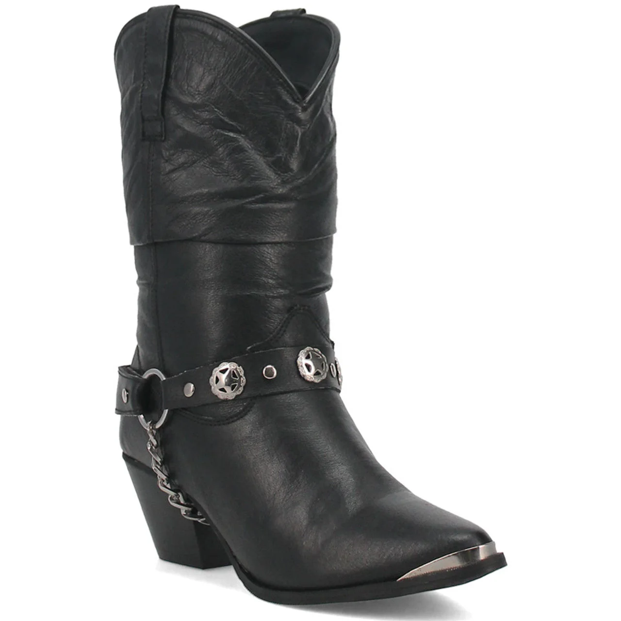 Dingo Olivia Black Pigskin Women Leather Boots - Image 2
