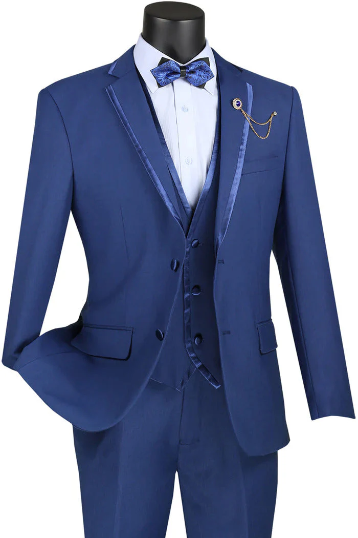 Online Tuxedo Rental -  Different Tuxedo Colors Styles - Classic Tuxedo in 8 Colors Slim Fit - Image 2