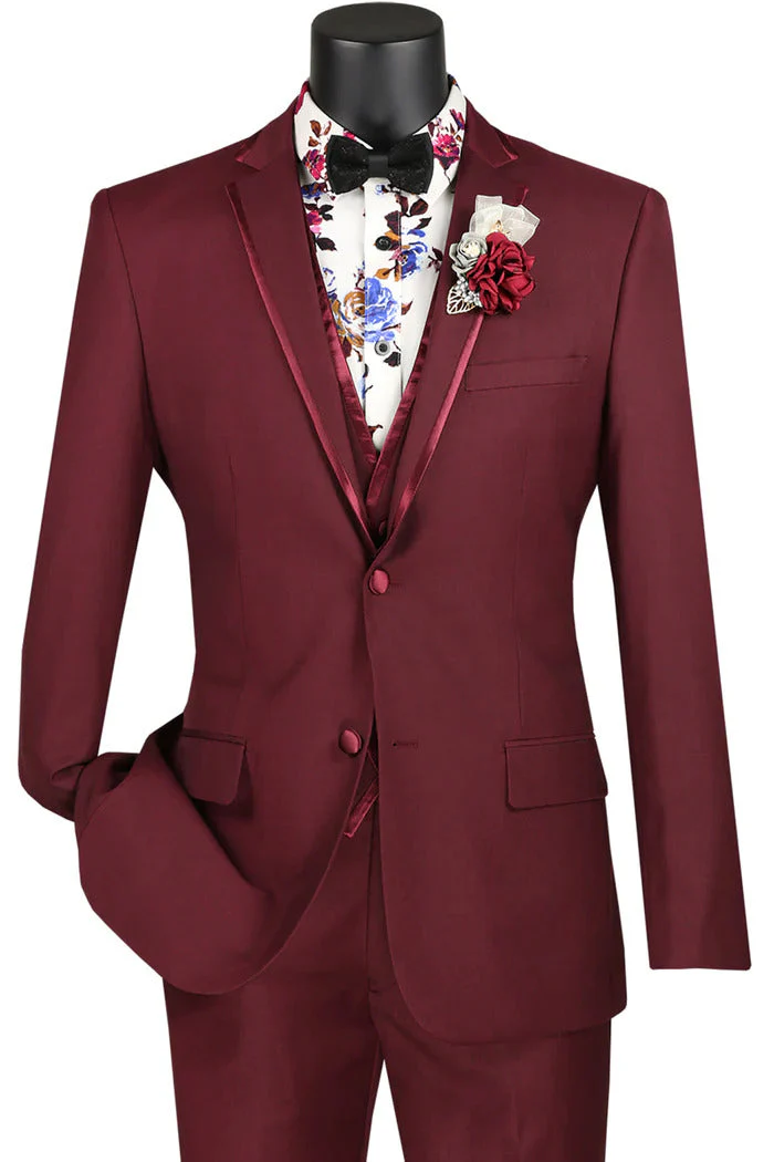 Online Tuxedo Rental -  Different Tuxedo Colors Styles - Classic Tuxedo in 8 Colors Slim Fit - Image 3
