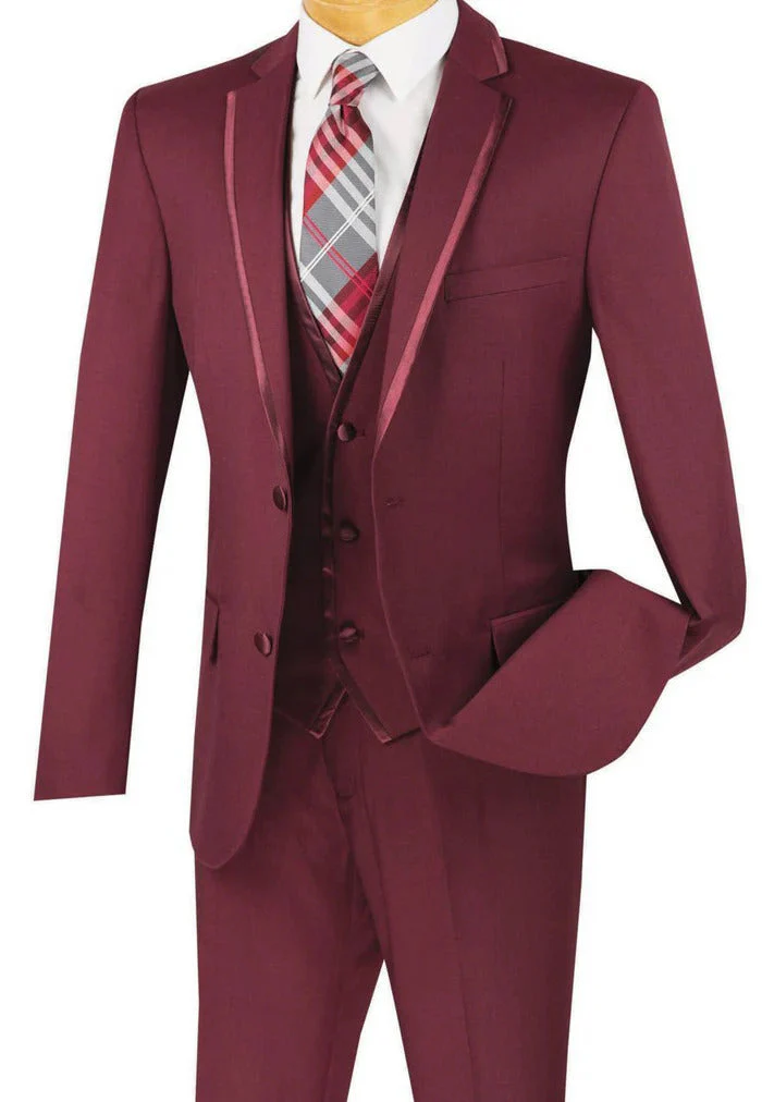 Online Tuxedo Rental -  Different Tuxedo Colors Styles - Classic Tuxedo in 8 Colors Slim Fit - Image 4