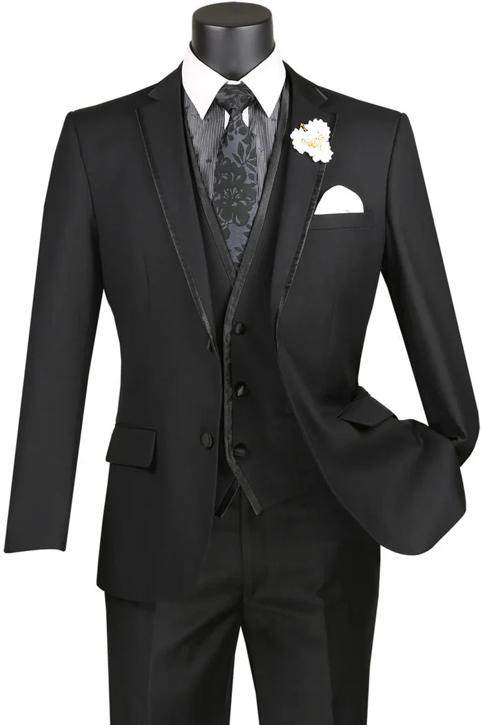 Online Tuxedo Rental -  Different Tuxedo Colors Styles - Classic Tuxedo in 8 Colors Slim Fit - Image 5