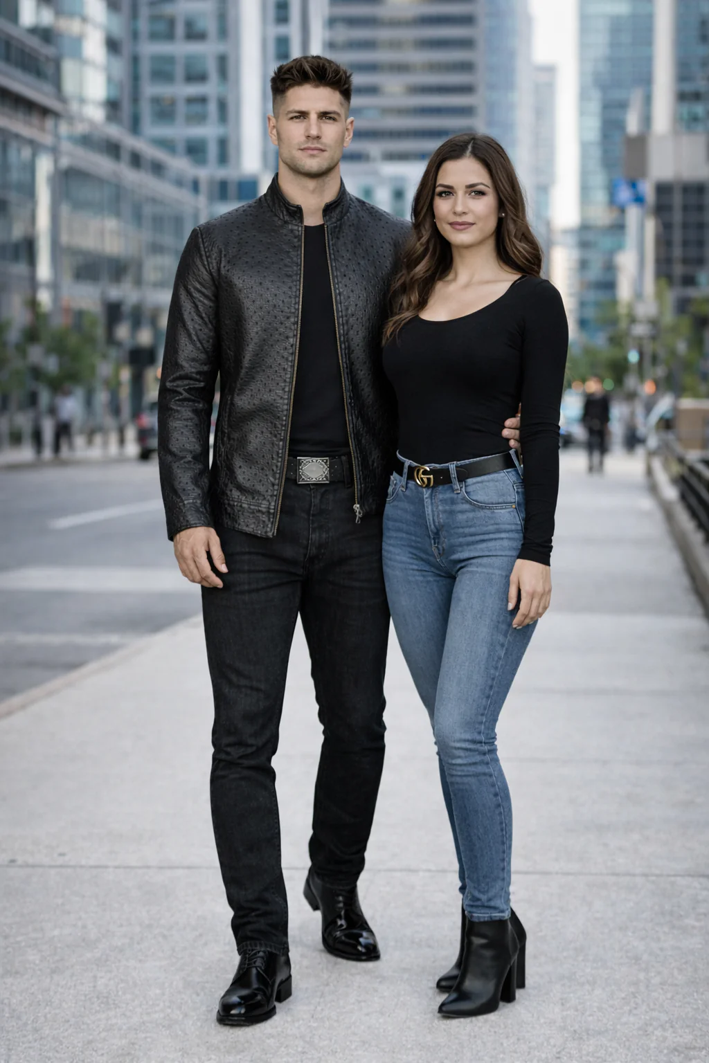 Original Fine Ostrich Leather Jacket - Image 7