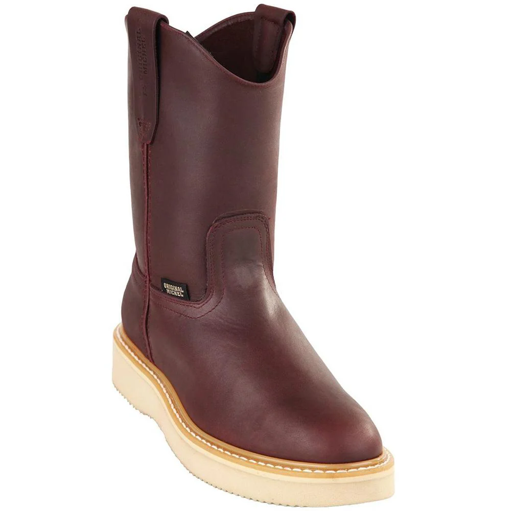 Original Michel Grasso Leather Work Boots - H50 - Image 3