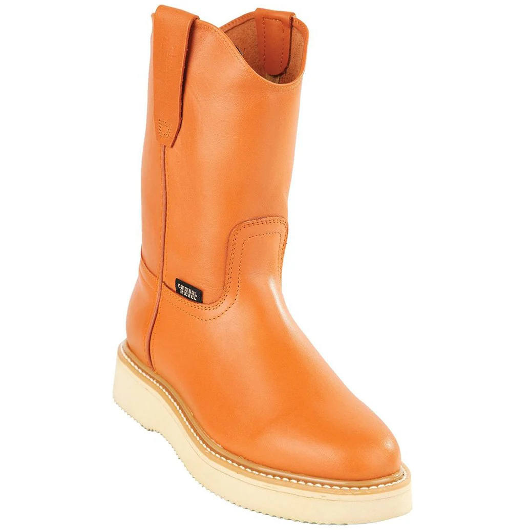 Original Michel Grasso Leather Work Boots - H50 - Image 5