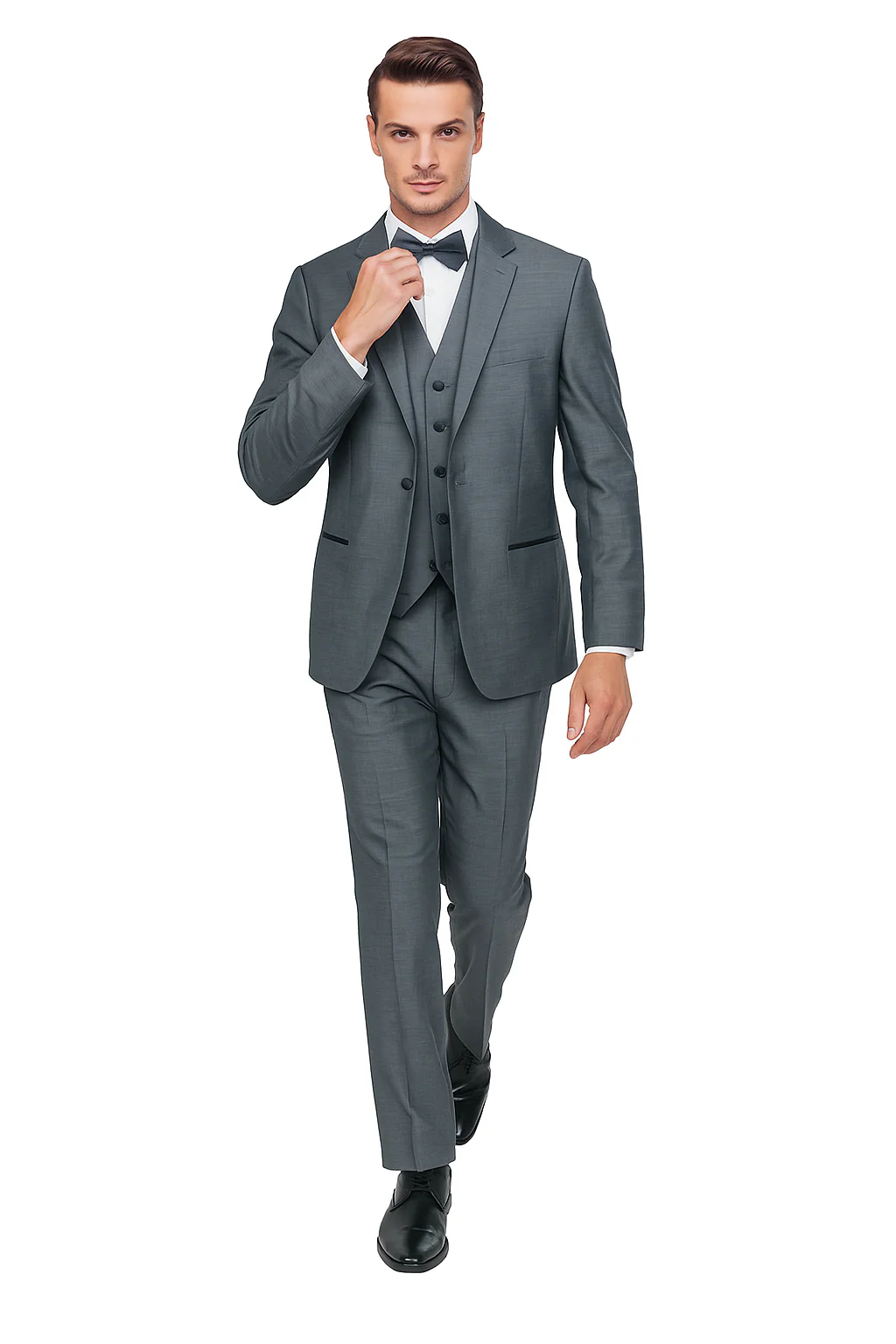Oscar Tuxedo Sharkskin Gray or Blue by Giorgio Fiorelli - Image 10