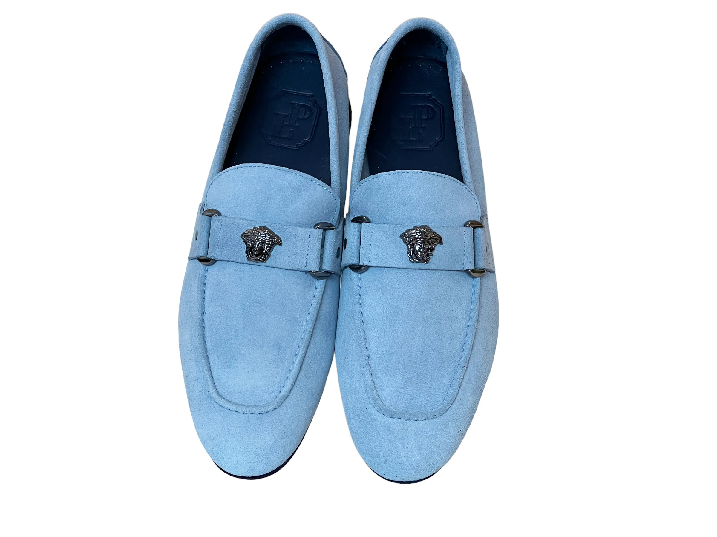 P000668-5229S- Light blue gray Suede - Image 4