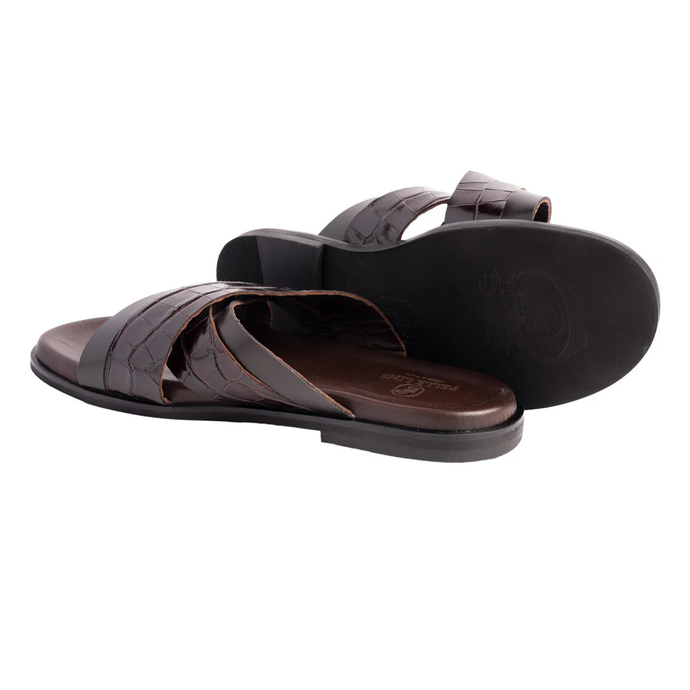 P000921- Aruba Sandal -Brown - Image 3