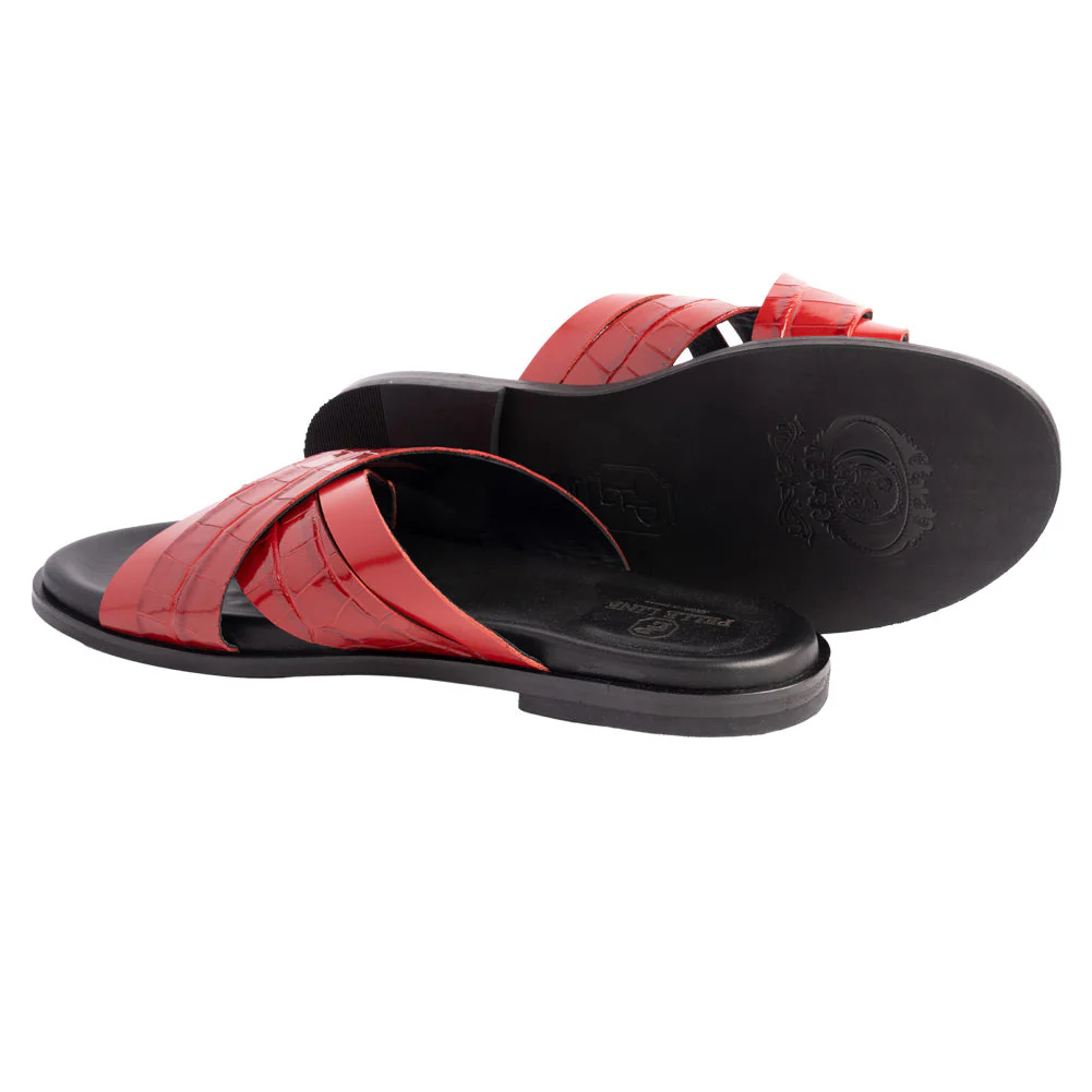 P000922- Aruba Sandal -Red - Image 3
