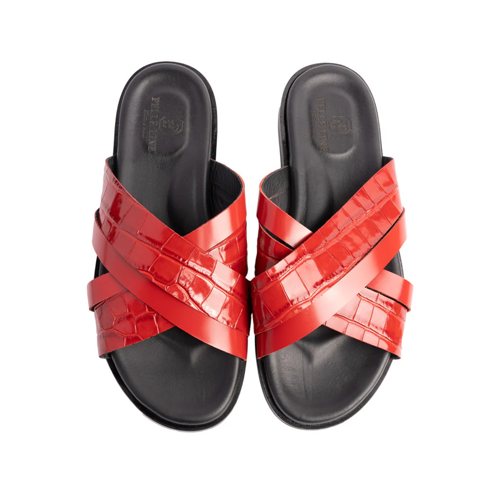 P000922- Aruba Sandal -Red - Image 4