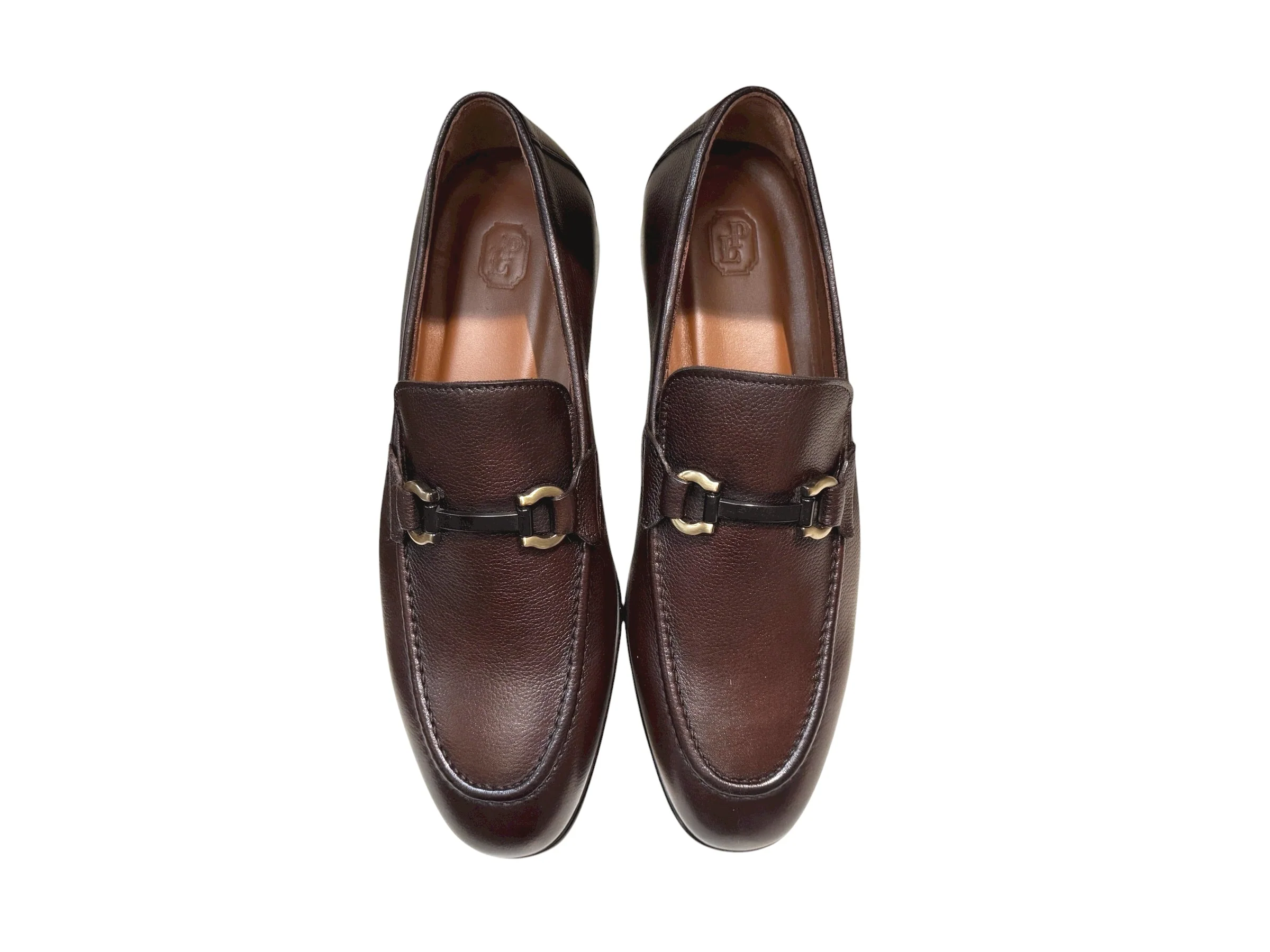 P0011 -Doral Buckle Loafer- Brown - Image 4
