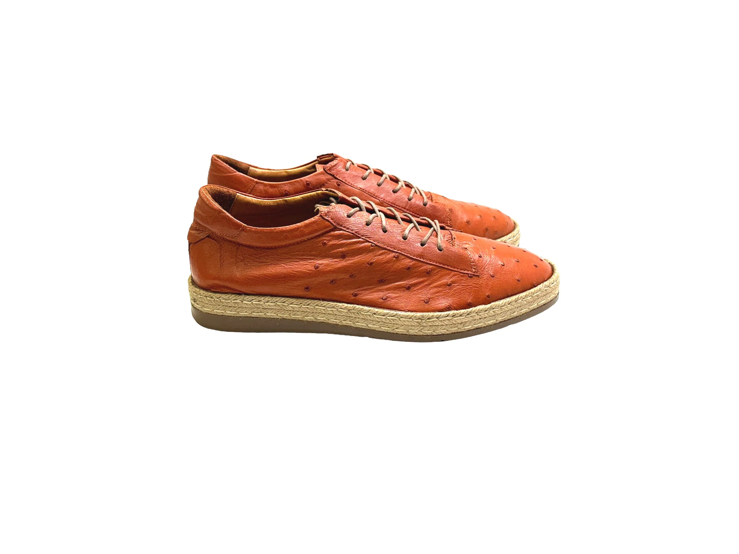 P0103 Monaco Genuine Ostrich- Tan - Image 2