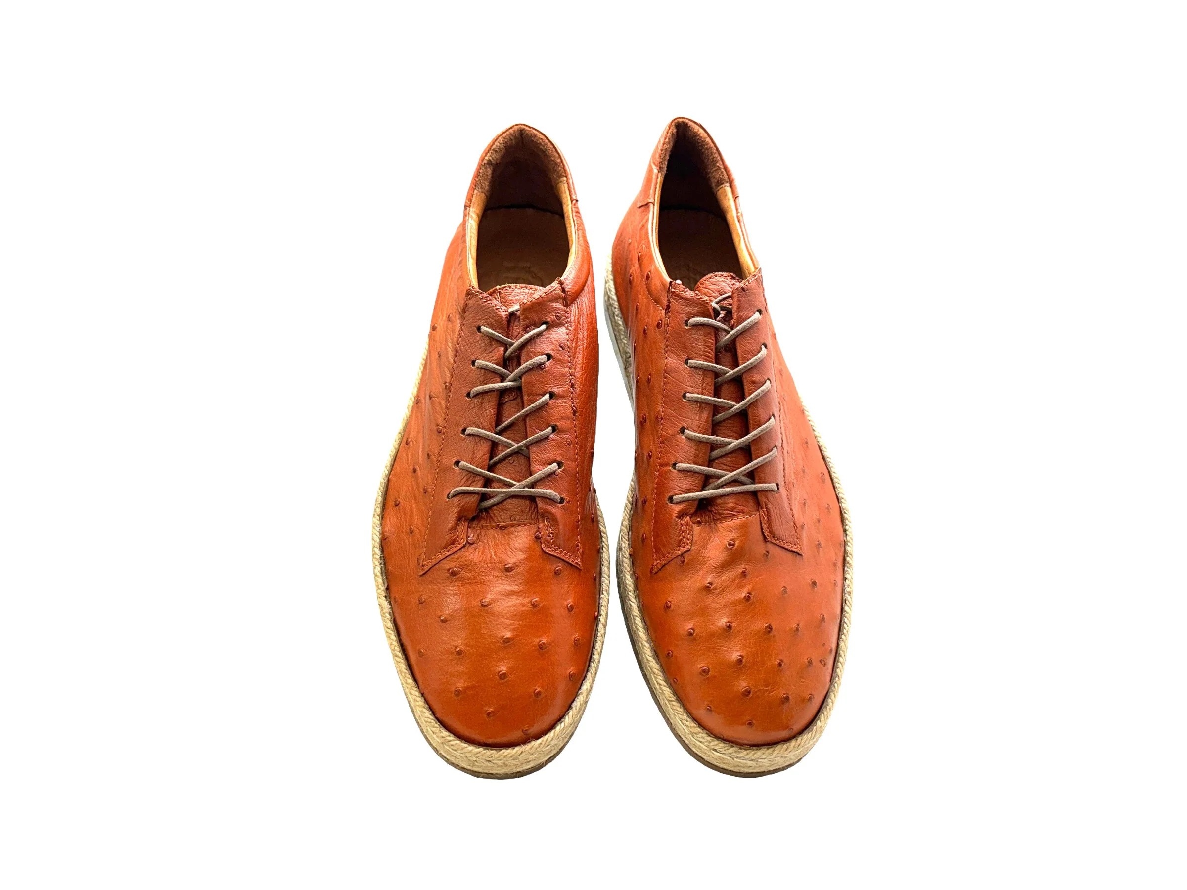 P0103 Monaco Genuine Ostrich- Tan - Image 3