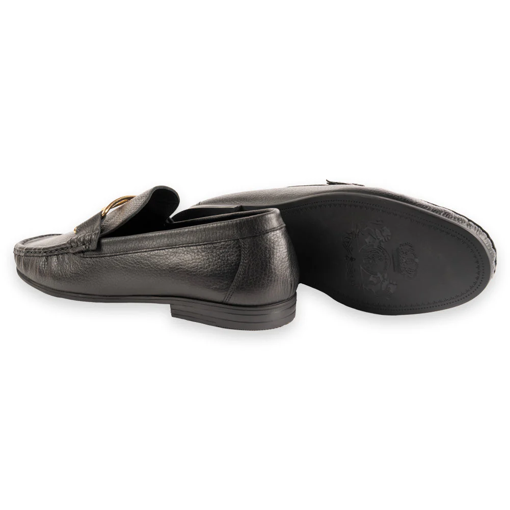 P0213 -3218 Deer V buckle- Black - Image 3